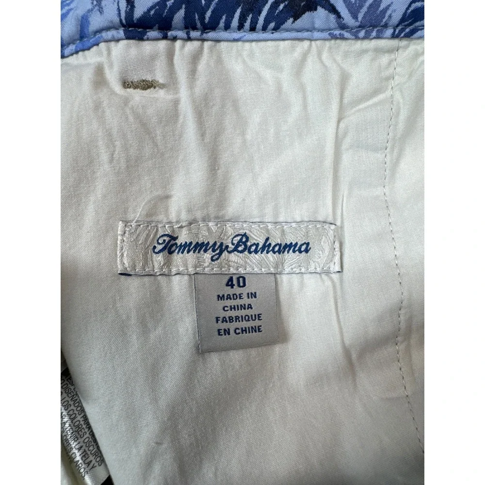 Tommy Bahama Mens Khaki Flat Front Shorts Size‎ 40 Casual Comfort Waist 40